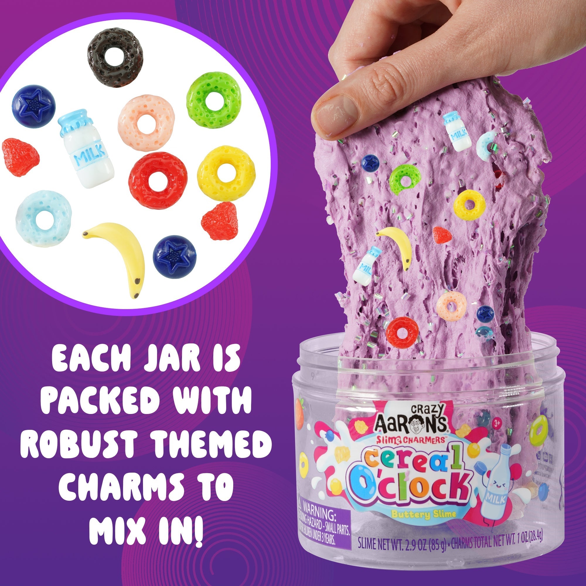 Cereal O' Clock | Buttery Slime | Slime Charmers™